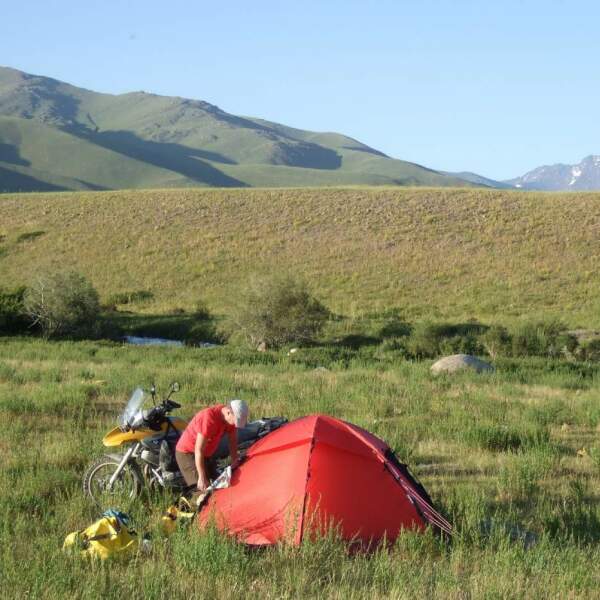 Motorradreisen Asien Kirgistan Manas Gedenkstätte